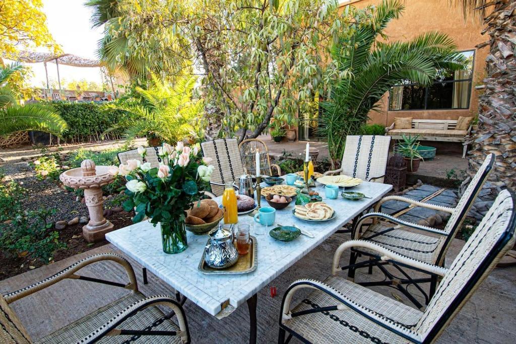 Aux Portes De Marrakech Villa Arts & Deco Avec Piscine Marrakesz Zewnętrze zdjęcie